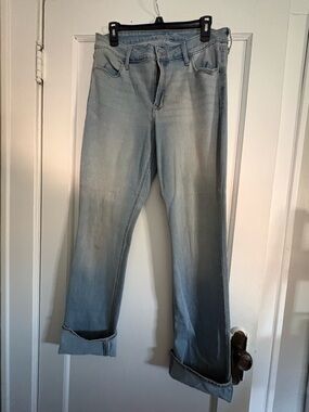Old Navy Light Blue Mid-Rise Bootcut Jeans